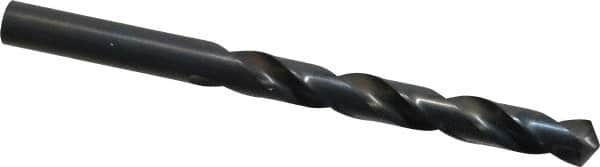 Chicago-Latrobe - 9.4mm 118° High Speed Steel Jobber Drill - Oxide Finish, Right Hand Cut, Spiral Flute, Straight Shank, 125mm OAL, Standard Point - Americas Industrial Supply