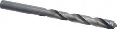 Chicago-Latrobe - 9.5mm 118° High Speed Steel Jobber Drill - Oxide Finish, Right Hand Cut, Spiral Flute, Straight Shank, 125mm OAL, Standard Point - Americas Industrial Supply