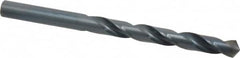 Chicago-Latrobe - 9.7mm 118° High Speed Steel Jobber Drill - Oxide Finish, Right Hand Cut, Spiral Flute, Straight Shank, 133mm OAL, Standard Point - Americas Industrial Supply
