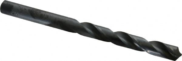 Chicago-Latrobe - 10mm 118° High Speed Steel Jobber Drill - Oxide Finish, Right Hand Cut, Spiral Flute, Straight Shank, 133mm OAL, Standard Point - Americas Industrial Supply