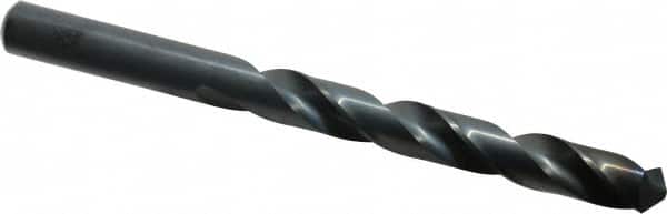 Chicago-Latrobe - 12mm 118° High Speed Steel Jobber Drill - Oxide Finish, Right Hand Cut, Spiral Flute, Straight Shank, 151mm OAL, Standard Point - Americas Industrial Supply
