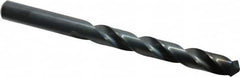 Chicago-Latrobe - 12mm 118° High Speed Steel Jobber Drill - Oxide Finish, Right Hand Cut, Spiral Flute, Straight Shank, 151mm OAL, Standard Point - Americas Industrial Supply