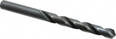 Chicago-Latrobe - 11.2mm 118° High Speed Steel Jobber Drill - Oxide Finish, Right Hand Cut, Spiral Flute, Straight Shank, 142mm OAL, Standard Point - Americas Industrial Supply