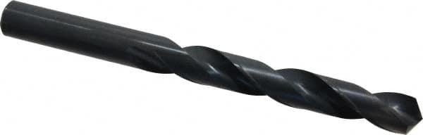 Chicago-Latrobe - 16.5mm 118° High Speed Steel Jobber Drill - Oxide Finish, Right Hand Cut, Spiral Flute, Straight Shank, 184mm OAL, Standard Point - Americas Industrial Supply