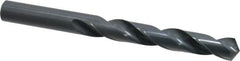 Chicago-Latrobe - 17.24914mm 118° High Speed Steel Jobber Drill - Oxide Finish, Right Hand Cut, Spiral Flute, Straight Shank, 184mm OAL, Standard Point - Americas Industrial Supply