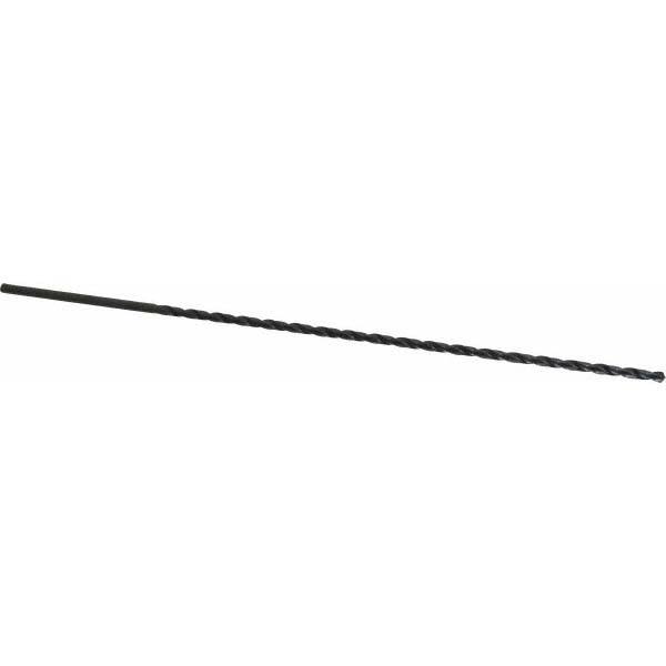 Chicago-Latrobe - 5/32" 118° 2-Flute High Speed Steel Extra Length Drill Bit - Exact Industrial Supply