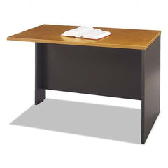 Bush Business Furniture - Office Desks Type: Return/Bridge Shell Center Draw: No - Americas Industrial Supply