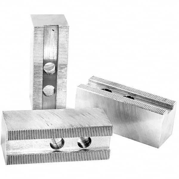 Kitagawa - Soft Lathe Chuck Jaws Jaw Type: Square Material: Steel - Americas Industrial Supply