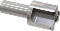 Everede Tool - 1-1/2 Inch Diameter, Interchangeable Pilot, Straight 3/4 Inch Shank Diameter, 3 Insert, Indexable Counterbore - 3.2 Inch Overall Length, TPGH 215 Insert, 5/16 Inch Pilot Hole Diameter Compatibility - Americas Industrial Supply