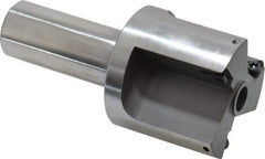 Everede Tool - 1-5/8 Inch Diameter, Interchangeable Pilot, Straight 3/4 Inch Shank Diameter, 3 Insert, Indexable Counterbore - 3.2 Inch Overall Length, TPGH 215 Insert, 5/16 Inch Pilot Hole Diameter Compatibility - Americas Industrial Supply