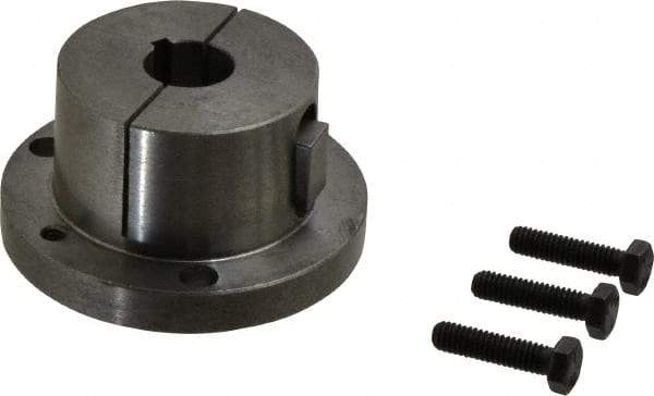 Browning - 7/8" Bore, 3/16" Wide Keyway, 3/32" Deep Keyway, B Sprocket Bushing - 2.557 to 2-5/8" Outside Diam, For Use with B5V Sheaves - Americas Industrial Supply