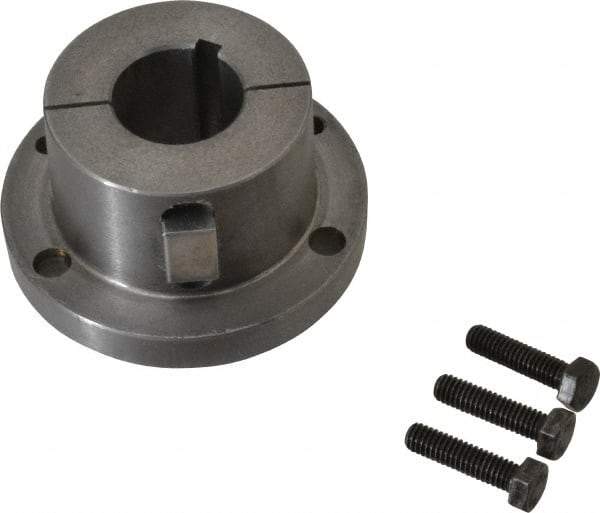Browning - 1-1/4" Bore, 1/4" Wide Keyway, 1/8" Deep Keyway, B Sprocket Bushing - 2.557 to 2-5/8" Outside Diam, For Use with B5V Sheaves - Americas Industrial Supply