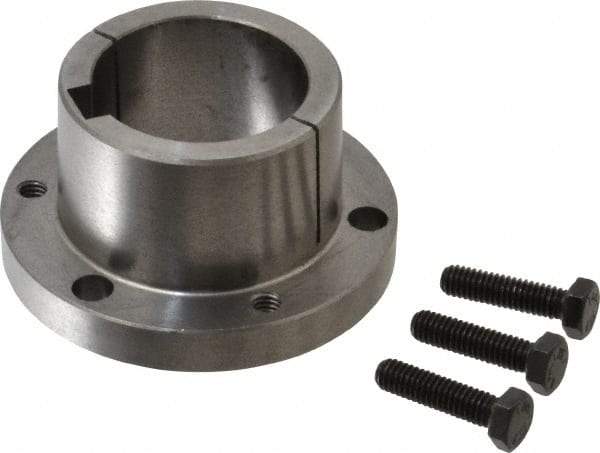 Browning - 1-15/16" Bore, 1/2" Wide Keyway, 1/4" Deep Keyway, B Sprocket Bushing - 2.557 to 2-5/8" Outside Diam, For Use with B5V Sheaves - Americas Industrial Supply