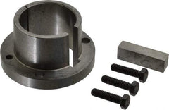 Browning - 2-1/8" Bore, 1/2" Wide Keyway, 1/4" Deep Keyway, B Sprocket Bushing - 2.557 to 2-5/8" Outside Diam, For Use with B5V Sheaves - Americas Industrial Supply
