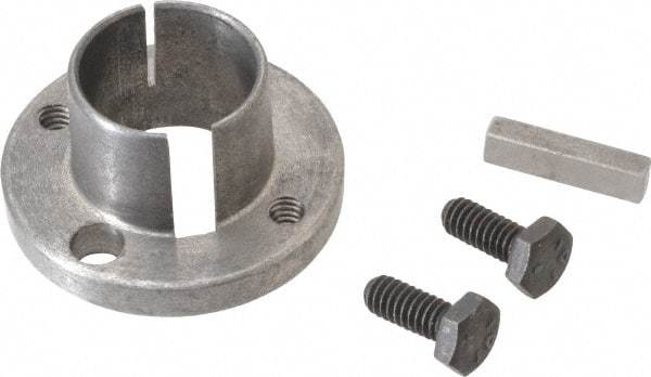 Browning - 1" Bore, 1/4 x 5/8 Thread, 1/4" Wide Keyway, 1/8" Deep Keyway, G Sprocket Bushing - 1.133 to 1.172" Outside Diam, For Use with Split Taper Sprockets & Sheaves - Americas Industrial Supply