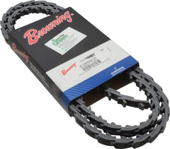 Browning - Section A, 1/2" Wide, 60" Outside Length, Adjustable Replacement Belt - Urethane, Griptwist, No. AP - Americas Industrial Supply