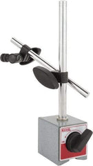 SPI - 175 Lb Magnetic Force, Indicator Positioner & Holder with Base - Post & Rod, Rectangular Base, 2-1/8" Base Height, 2-1/4" Base Length, 2" Base Width - Americas Industrial Supply