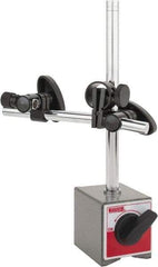 SPI - 175 Lb Magnetic Force, Fine Adjustment Indicator Positioner & Holder with Base - Post & Rod, Rectangular Base, 2-1/8" Base Height, 2-1/4" Base Length, 2" Base Width - Americas Industrial Supply