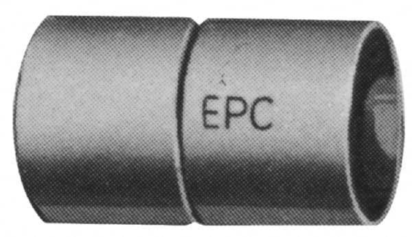 Mueller Industries - 2-1/2" Wrot Copper Pipe Coupling with Rolled Stop - C x C, Solder Joint - Americas Industrial Supply