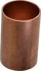 Mueller Industries - 1" Wrot Copper Pipe Coupling without Stop - C x C, Solder Joint - Americas Industrial Supply