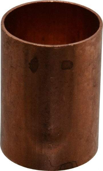 Mueller Industries - 1-1/4" Wrot Copper Pipe Coupling without Stop - C x C, Solder Joint - Americas Industrial Supply