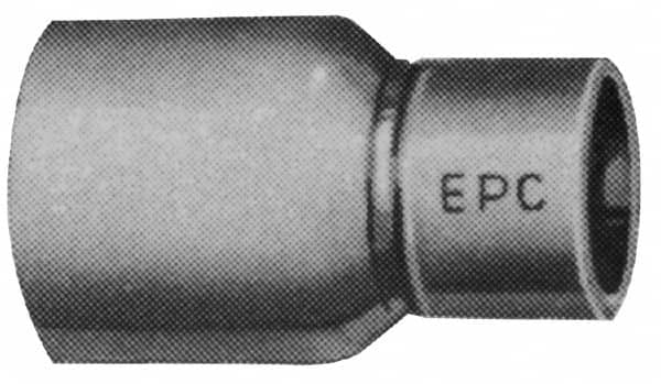 Mueller Industries - 3 x 2-1/2" Wrot Copper Pipe Reducer Coupling - C x C, Solder Joint - Americas Industrial Supply