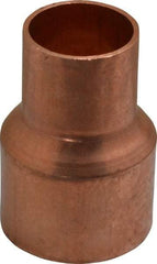 Mueller Industries - 1-1/2 x 1" Wrot Copper Pipe Reducer Coupling - C x C, Solder Joint - Americas Industrial Supply