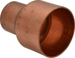 Mueller Industries - 2 x 1-1/4" Wrot Copper Pipe Reducer Coupling - C x C, Solder Joint - Americas Industrial Supply