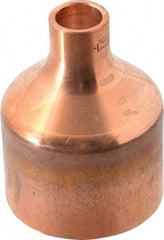 Mueller Industries - 2 x 1/2" Wrot Copper Pipe Reducer Coupling - C x C, Solder Joint - Americas Industrial Supply
