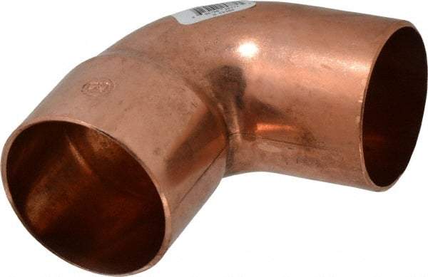 Mueller Industries - 2-1/2" Wrot Copper Pipe Adapter - C x F, Solder Joint - Americas Industrial Supply