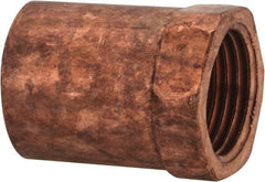 Mueller Industries - 3/4 x 1/2" Wrot Copper Pipe Adapter - C x F, Solder Joint - Americas Industrial Supply