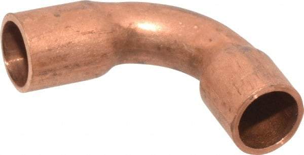 Mueller Industries - 1/8" Wrot Copper Pipe 90° Elbow - C x C, Solder Joint - Americas Industrial Supply