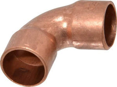 Mueller Industries - 3/8" Wrot Copper Pipe 90° Elbow - C x C, Solder Joint - Americas Industrial Supply