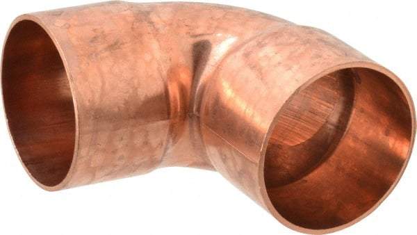 Mueller Industries - 2" Wrot Copper Pipe 90° Elbow - C x C, Solder Joint - Americas Industrial Supply