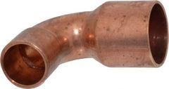 Mueller Industries - 3/4 x 1/2" Wrot Copper Pipe 90° Close Rough Elbow - C x C, Solder Joint - Americas Industrial Supply