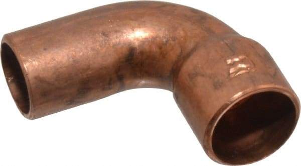 Mueller Industries - 3/8" Wrot Copper Pipe 90° Street Elbow - FTG x C, Solder Joint - Americas Industrial Supply