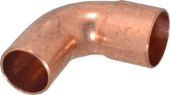 Mueller Industries - 1" Wrot Copper Pipe 90° Street Elbow - FTG x C, Solder Joint - Americas Industrial Supply