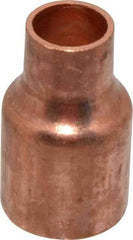 Mueller Industries - 1 x 1/2" Wrot Copper Pipe Reducer - FTG x C, Solder Joint - Americas Industrial Supply