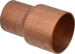 Mueller Industries - 1-1/2 x 1" Wrot Copper Pipe Reducer - FTG x C, Solder Joint - Americas Industrial Supply