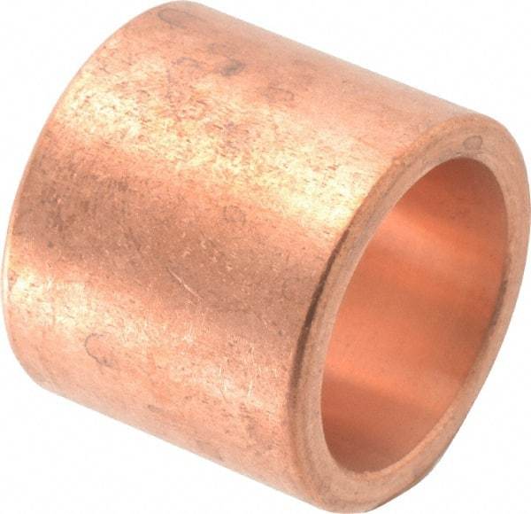 Mueller Industries - 1 x 3/4" Wrot Copper Pipe Flush Bushing - FTG x C, Solder Joint - Americas Industrial Supply