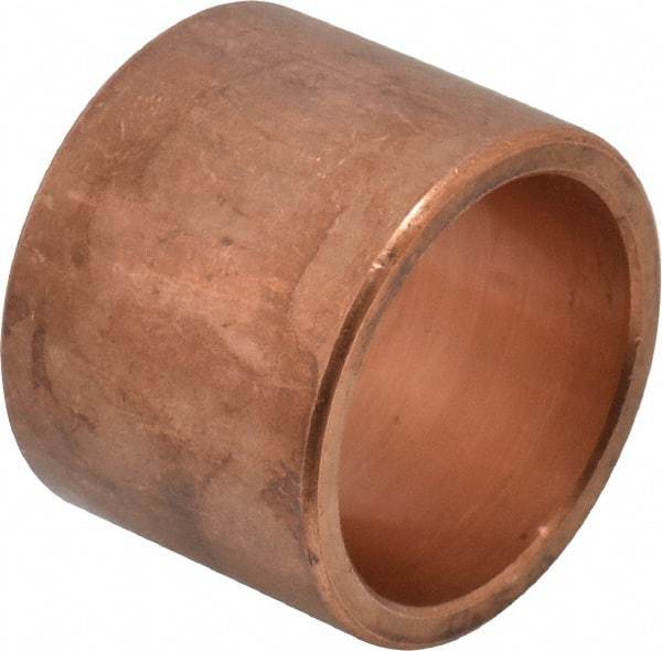 Mueller Industries - 1-1/4 x 1" Wrot Copper Pipe Flush Bushing - FTG x C, Solder Joint - Americas Industrial Supply