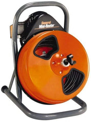 General Pipe Cleaners - Electric Battery Drain Cleaning Machine - For 3" Pipe, 75' Cable, 165 Max RPM - Americas Industrial Supply