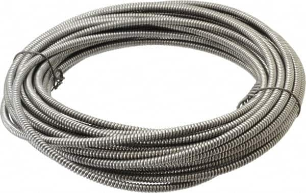 General Pipe Cleaners - 1/4" x 50' Drain Cleaning Machine Cable - Americas Industrial Supply