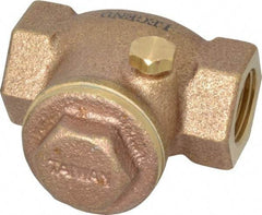 Legend Valve - 3/8" Brass Check Valve - Inline, FNPT x FNPT, 200 WOG - Americas Industrial Supply