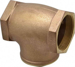 Legend Valve - 3" Brass Check Valve - Inline, FNPT x FNPT, 200 WOG - Americas Industrial Supply