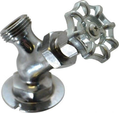 Legend Valve - 3/4" Pipe, Chrome Plated Brass Sillcock - Handwheel Handle, FNPT x GHT End Connections, 125 psi WOG Rating - Americas Industrial Supply