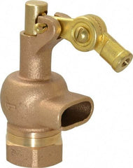 Legend Valve - 1" Pipe, Bronze, Mechanical Float Valve - 125 psi, NPTF x Plain End Connections - Americas Industrial Supply