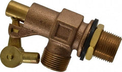 Legend Valve - 3/4" Pipe, Bronze, Mechanical Float Valve - 125 psi, MPT x MPT End Connections - Americas Industrial Supply