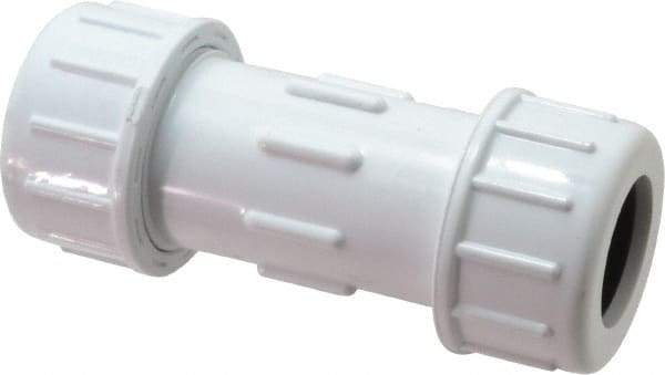 Legend Valve - 1" Pipe, PVC Compression Pipe Coupling - 150 psi WOG Rating - Americas Industrial Supply
