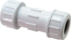 Legend Valve - 1" Pipe, PVC Compression Pipe Coupling - 150 psi WOG Rating - Americas Industrial Supply